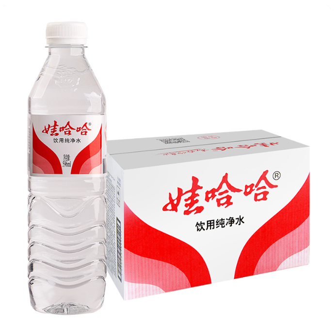 娃哈哈矿泉水596ml