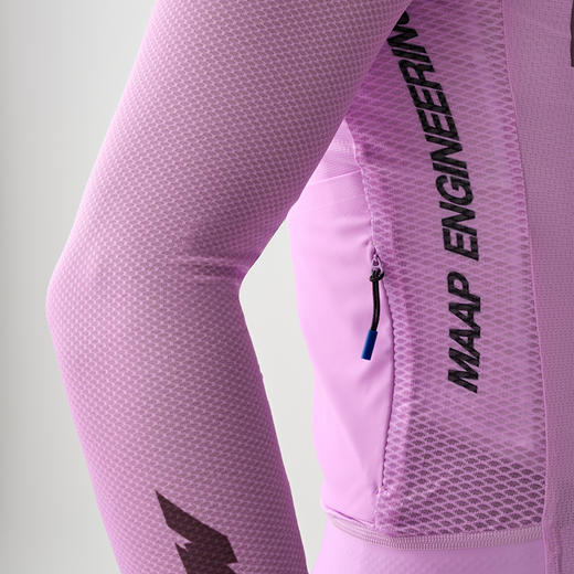 MAAP 男士 Drome Pro Air LS Jersey 3.0 竞赛粉 长袖骑行服 商品图3
