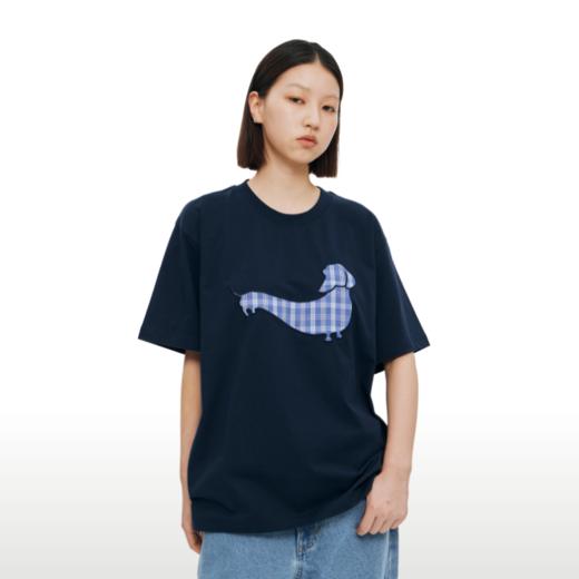 WassupHouse腊肠犬贴布绣短袖T恤 商品图2