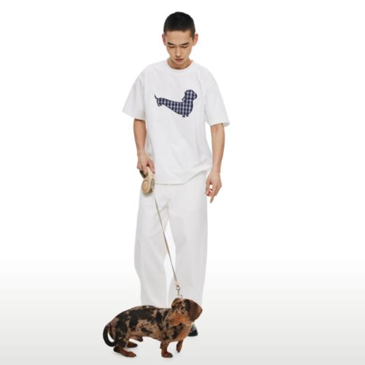 WassupHouse腊肠犬贴布绣短袖T恤 商品图4