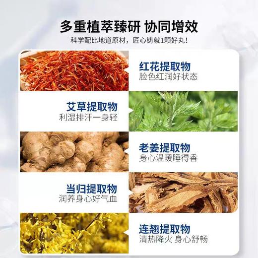 龙源老姜泡脚丸消除疲劳助眠速溶无渣驱寒去湿中草药草本萃取大力金刚丸 泡脚丸 药丸 商品图4
