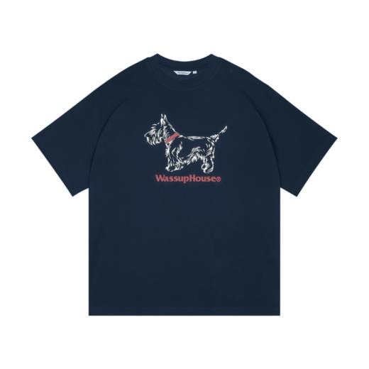 WassupHouse西高地简笔画印花短袖T恤 商品图6