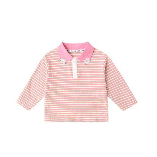 [7A抑菌]嘟嘟家宝宝poloT恤春装儿童打底衫春季男童上衣女童童装 商品图4