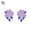 【浙大文创】浙江大学求是紫藤耳饰 商品缩略图4