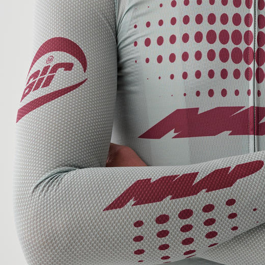 MAAP 男士 Aether Pro Air LS Jersey 3.0 竞速灰 长袖骑行服 商品图3