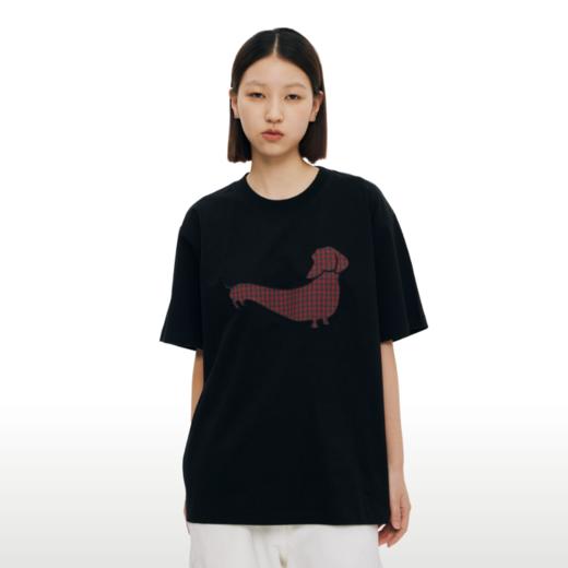 WassupHouse腊肠犬贴布绣短袖T恤 商品图3