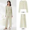 武汉爱帝 小香风女式花纱长袖长裤套装 商品缩略图8
