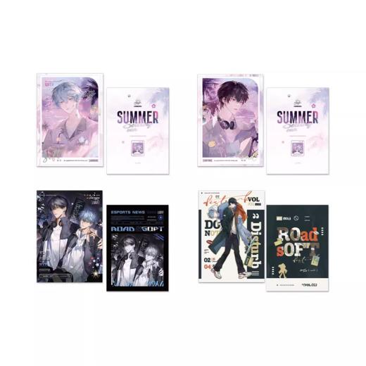 栗汀 我行让我来 落日之约 闪卡相卡套组 国谷 商品图0