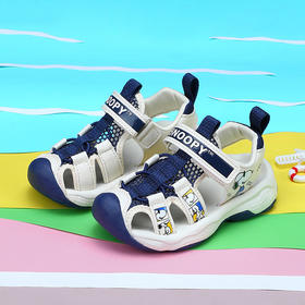 SNOOPY史努比童鞋儿童凉鞋男女童防滑夏季运动凉鞋沙滩鞋镂空软底轻便26-37