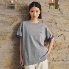 WassupHouse宽松双色短袖T恤