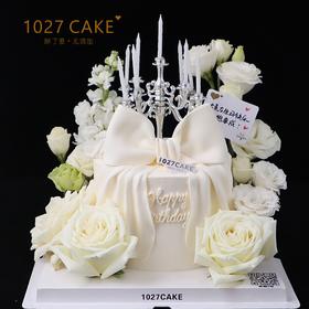 1027CAKE | 鲜花主题蛋糕  仙女  蝴蝶结 烛台（需提前2-3天预定）
