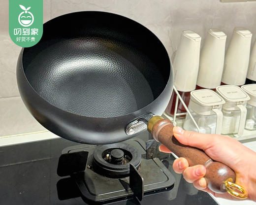 【预售-4月13日配送】一锤好铁大肚锅（带木盖 28cm/个） 商品图1