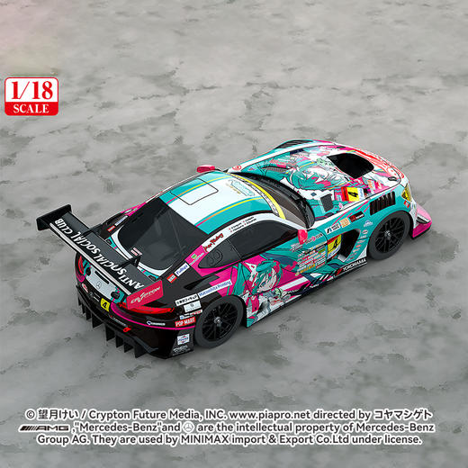【GSC补款】1/18 GOODSMILE 初音未来  AMG 2025 开幕战Ver. 商品图1