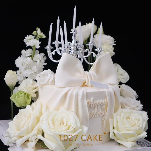 1027CAKE | 鲜花主题蛋糕  仙女  蝴蝶结 烛台（需提前2-3天预定） 商品图3