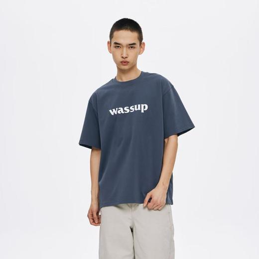 WASSUP基础logo短袖T恤 商品图2