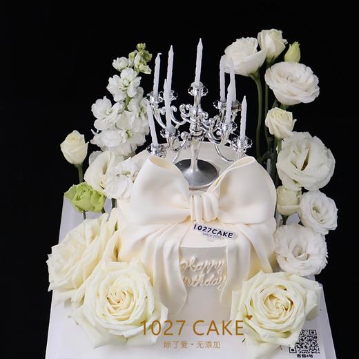 1027CAKE | 鲜花主题蛋糕  仙女  蝴蝶结 烛台（需提前2-3天预定） 商品图1