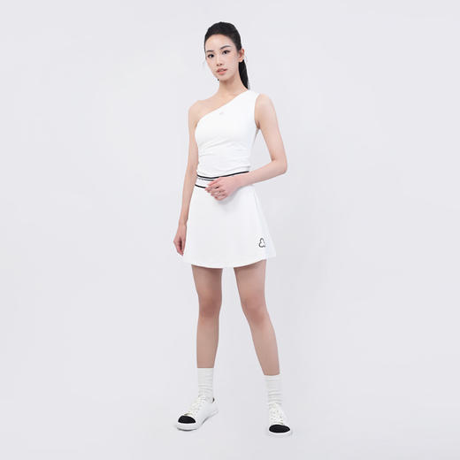 TITIKA斜肩带运动背心一体胸垫透气瑜伽上衣女可外穿31207 商品图3