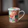◇60202◇◇60203◇和蓝蓝彩花粉玫瑰泡茶马克杯 商品缩略图3