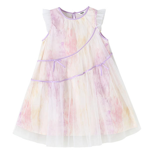 女童网纱灵动甜美连衣裙夏季新款安奈儿童装EG523084 商品图5