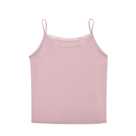 优可丝面料圆领细吊带背心女夏季经典百搭基础款内衣打底上衣DD1612 商品图0