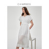 C+IMPRESS/西嘉苎麻蝉翼纱 法式赫本风连衣裙女高级感浪漫度假裙LYQ2502035
 商品缩略图0