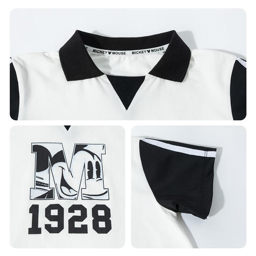 迪士尼【米奇凉感短袖防蚊裤套装】25夏季新款男童冰感T恤休闲裤套装ZD2ET028 商品图7