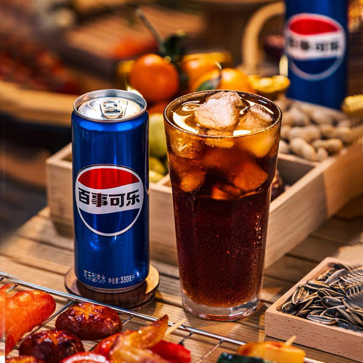 百事可乐可乐汽水细罐330ml/罐 商品图1