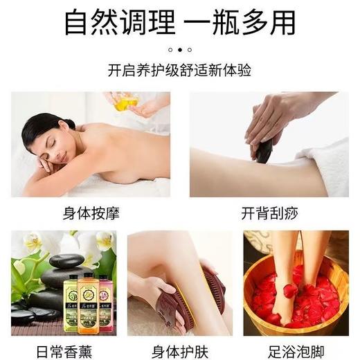 佰芳源经典精油 老姜油安摩油全刮痧美容院专用大容量spa油 商品图4