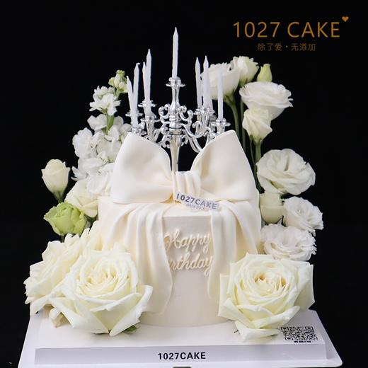 1027CAKE | 鲜花主题蛋糕  仙女  蝴蝶结 烛台（需提前2-3天预定） 商品图2