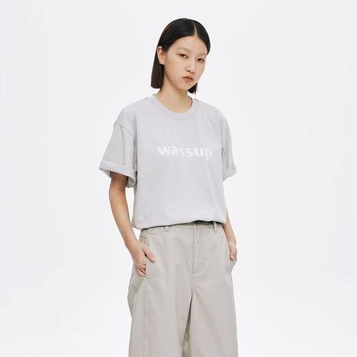 WASSUP基础logo短袖T恤 商品图5