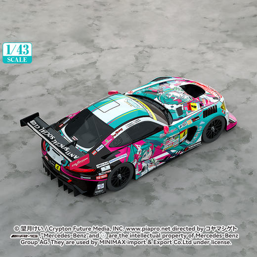 【GSC补款】1/43 GOODSMILE 初音未来  AMG 2025 开幕战Ver. 商品图1