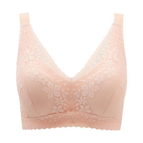 武汉爱帝女士蕾丝薄杯无痕内衣