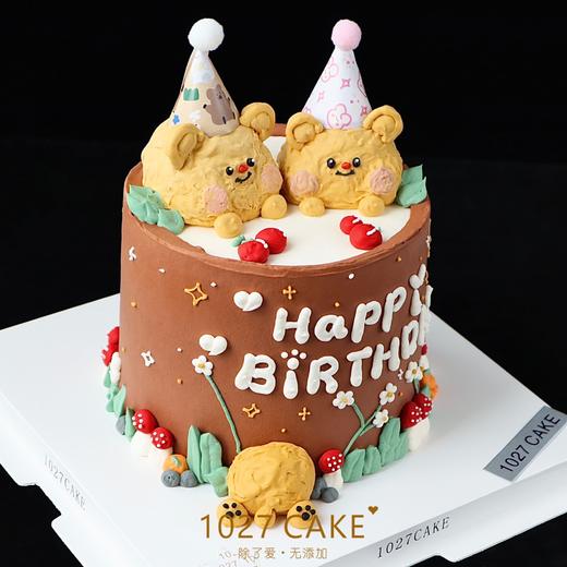 1027CAKE  | 黄油小熊 立体小动物（提前2天） 商品图3