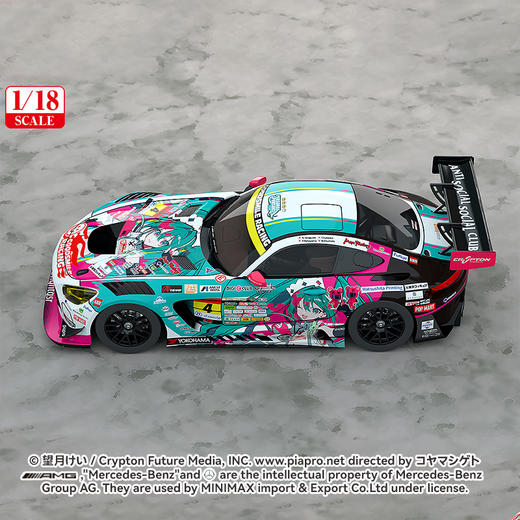 【GSC补款】1/18 GOODSMILE 初音未来  AMG 2025 开幕战Ver. 商品图2