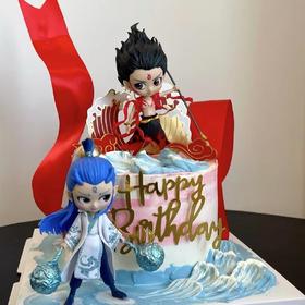 【哪吒敖丙】国漫儿童蛋糕