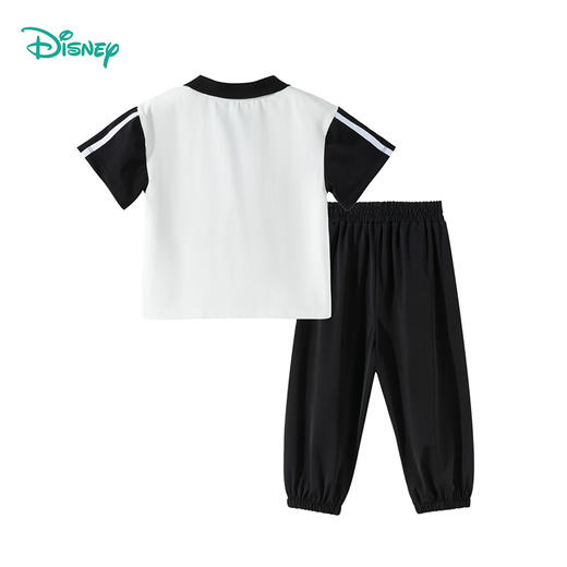 迪士尼【米奇凉感短袖防蚊裤套装】25夏季新款男童冰感T恤休闲裤套装ZD2ET028 商品图6