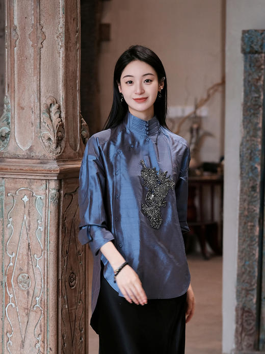 瑕疵|廷前观棠 | 山海经上衣(尺码偏大) [特价品](特殊商品不退不换) 商品图3