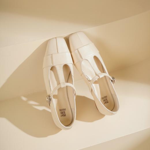 【新款玛丽珍】西村名物2025年春季新款舒适低跟新中式风优雅玛丽珍单鞋T25AE16221 商品图7