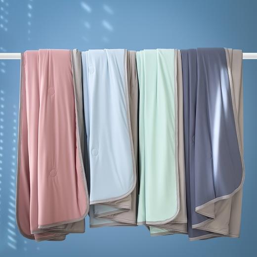 【冰凉凉，超舒适】【A类品质，丝滑裸感】冰丝夏凉被凉感丝夏季A类母婴级空调被薄款单双人冰淇淋被子100% 商品图5