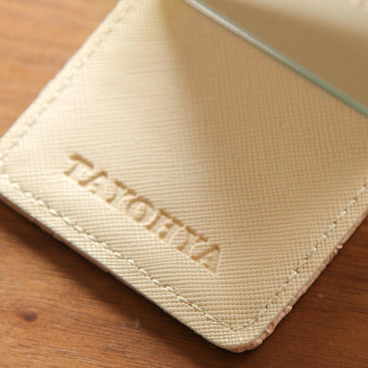 【专柜多样屋】多样屋维多利亚化妆台式折叠镜/藏青 便携可爱简约高清单面镜 商品图6