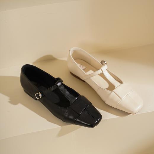 【新款玛丽珍】西村名物2025年春季新款舒适低跟新中式风优雅玛丽珍单鞋T25AE16221 商品图6