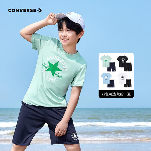 CONVERSE 夏 大童小童 儿童童装套装 CNVN-KS-J317 商品图10