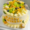 『阳光盛意』青提田园风情水果生日蛋糕 商品缩略图0