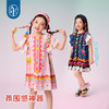 年衣童装2025新款夏季儿童民族服饰国风青罗朵朵民族旗袍裙 商品缩略图3