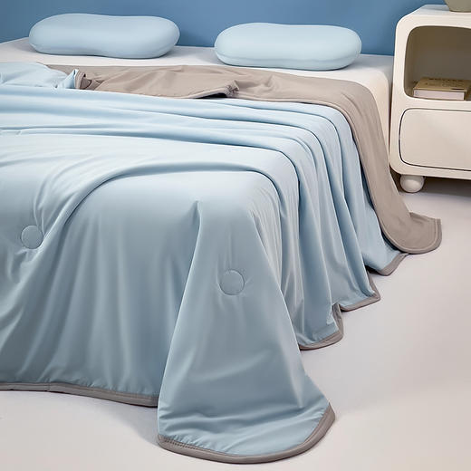 【冰凉凉，超舒适】【A类品质，丝滑裸感】冰丝夏凉被凉感丝夏季A类母婴级空调被薄款单双人冰淇淋被子100% 商品图8