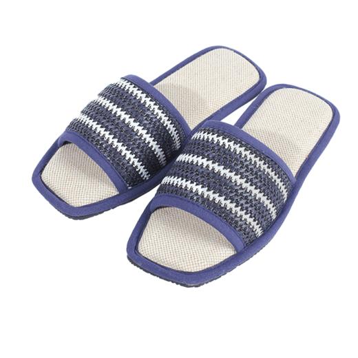 【多样屋专柜】多样屋开口编织拖鞋 四季棉麻拖鞋女家居室内情侣拖鞋 商品图7