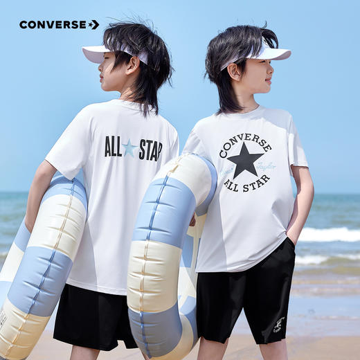 CONVERSE 夏 大童小童 儿童童装套装 CNVN-KS-J317 商品图4