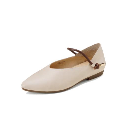 西村名物2025年春季新款舒适低跟新中式风优雅玛丽珍单鞋T25AE16091 商品图11