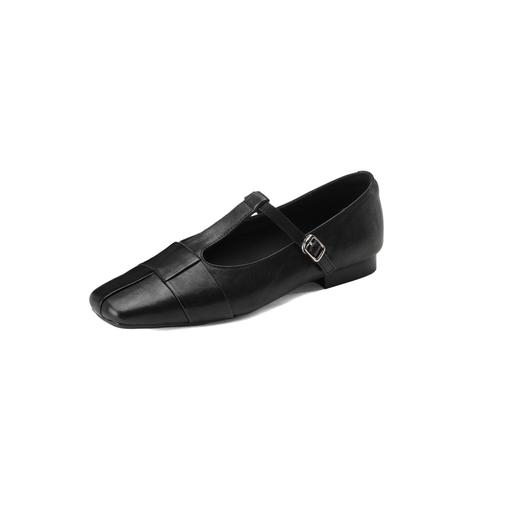 【新款玛丽珍】西村名物2025年春季新款舒适低跟新中式风优雅玛丽珍单鞋T25AE16221 商品图9