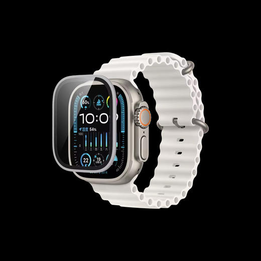 COMMA珂玛 盾威系列全屏丝印高清手表钢化膜 商品图0